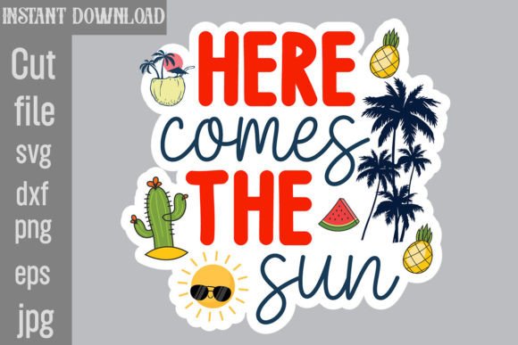 Here Comes the Sun SVG Cut File