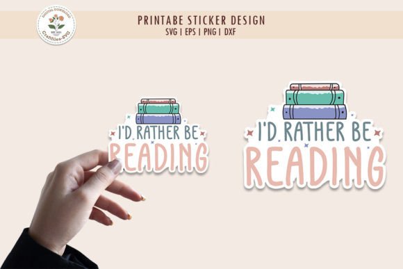 I d Rather Be Reading, Book Lover Graphics