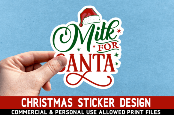 Milk for Santa SVG Design: Graphics and Crafts